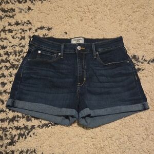 Denizen from Levi's Women's Dark Blue Denim Shorts